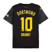 Borussia Dortmund Julian Brandt #10 Vieraspaita 2024-25 Lyhythihainen